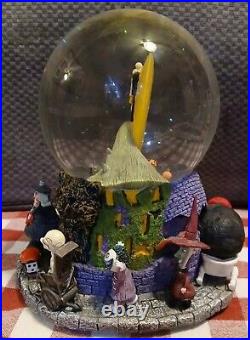 Rare Disney The Nightmare Before Christmas Snow Globe 1993 Music Vintage Retro