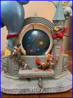 Rare Disney World WDW Wishes 29 Characters Storybook Snow Globe Light Up Musical