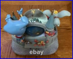 Rare Disney World WDW Wishes 29 Characters Storybook Snow Globe Light Up Musical