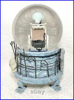 Rare Nightmare Before Christmas Dr. Finklestein Snow Globe Music Box, Halloween