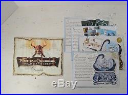 Rare Pirates of the Caribbean Dead Man's Chest Musical Snow Globe Lithographs
