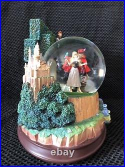 Sleeping Beauty Snow Globe Musical Music Box Princess Disney Store Exclusive HTF