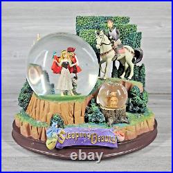 Sleeping Beauty Snow Globe'Once Upon A Dream' Music Box Large Disney Exclusive