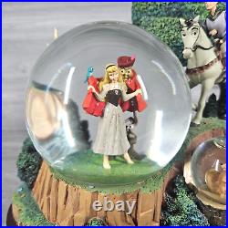 Sleeping Beauty Snow Globe'Once Upon A Dream' Music Box Large Disney Exclusive