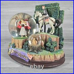 Sleeping Beauty Snow Globe'Once Upon A Dream' Music Box Large Disney Exclusive