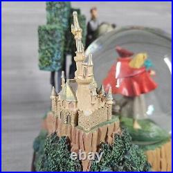 Sleeping Beauty Snow Globe'Once Upon A Dream' Music Box Large Disney Exclusive