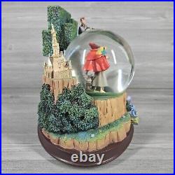 Sleeping Beauty Snow Globe'Once Upon A Dream' Music Box Large Disney Exclusive