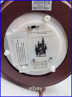 Snow Globe Walt Disney World 100 Years of Magic Motion Music Lights Large NEW