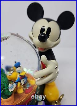 Snow Globe Walt Disney World 100 Years of Magic Motion Music Lights Large NEW