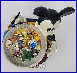 Snow Globe Walt Disney World 100 Years of Magic Motion Music Lights Large NEW