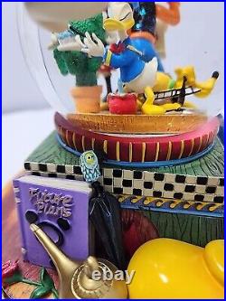 Snow Globe Walt Disney World 100 Years of Magic Motion Music Lights Large NEW