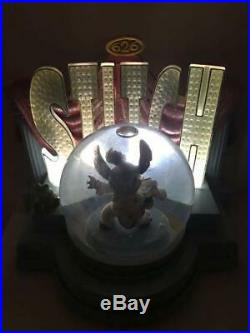 Stitch Snow Globe Figure Elvis Presley Music box Aloha Oe Disney Store