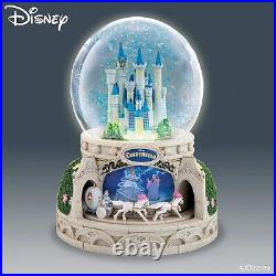 The Bradford Exchange Disney Cinderella Rotating Glitter Globe with Lights & Music