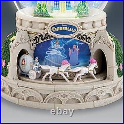 The Bradford Exchange Disney Cinderella Rotating Glitter Globe with Lights & Music