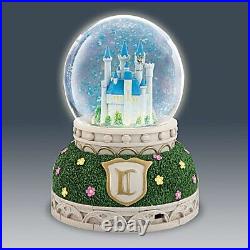 The Bradford Exchange Disney Cinderella Rotating Glitter Globe with Lights & Music