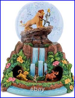 The Bradford Exchange Disney the Lion King Musical Glitter Globe with Rotating C