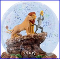 The Bradford Exchange Disney the Lion King Musical Glitter Globe with Rotating C