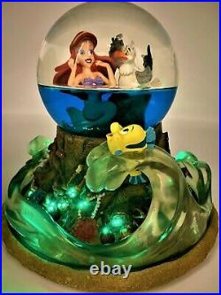 The Little Mermaid Ariel's Treasure Trove Lights Up Musical Globe