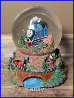 Thomas & Friends Musical Snow Globe Works Rare WithBox