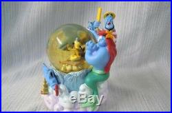 Tokyo Disney Sea Aladdin Music box Snow globe figure dome Genie jasmine TDR