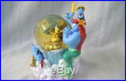Tokyo Disney Sea Aladdin Music box Snow globe figure dome Genie jasmine TDR