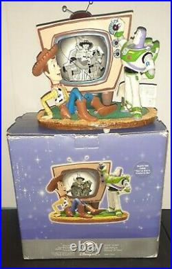 Toy Story 2 1995 DISNEY STORE TV Snow globe Music Box You've Got A Friend In Box
