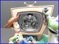 Toy Story 2 1995 Disney Store Tv Snow Globe You've Got A Friend Music Globe