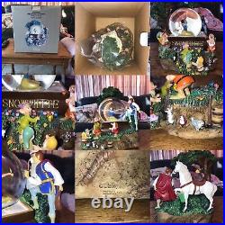 Uk exclusive! Disney Snow white & the 7 Dwarfs musical snow globe
