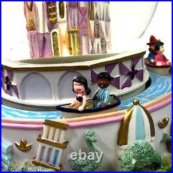 VTG Disney Parks Musical Snow Globe It's A Small World Rare 1963 Working