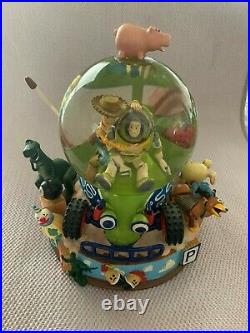 Vintage 1996 Disney Toy Story 1 Snow Globe Dome Music Box (ESTATE SALE ITEM)