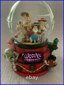 Vintage 1996 Disney Toy Story 2 Snow Globe Dome Music Box (ESTATE SALE ITEM)