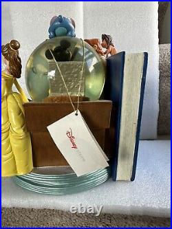 Vintage Disney Classics Vol 2 II Through the Years Musical Snow Globe & Bookend