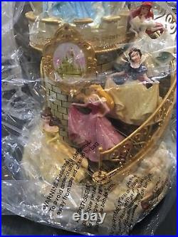Vintage Disney Princess On Staircase Musical Snow globe