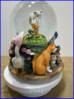 Vintage Disney Snow Globe Aristocats Musical + Shipping