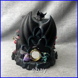 Vintage Disney Villains Musical Snow Globe Plays Grim Grinning Ghost