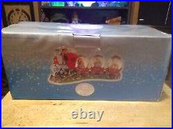 Vintage & Rare. Walt Disney Dumbo Train Musical Triple Snow Globe. With Box