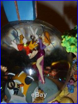 Walt Disney Jessica Rabbit Roger Rabbit Musical Snow Globe Hungarian Rhapsody