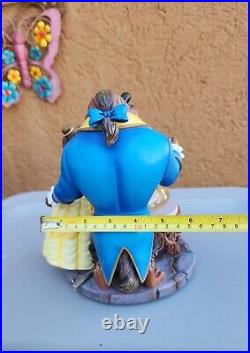 Walt Disney Parks'Beauty & The Beast' Large Water Orb/ Globe Music Box READ