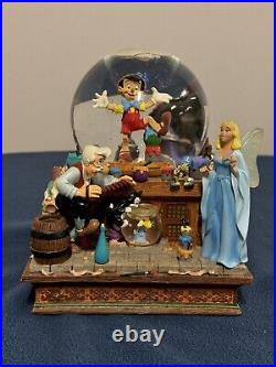 Walt Disney Pinocchio Snow Globe Music Box