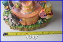 Winnie The Pooh Disney Store Music Snow Globe Rumbly in My Tumbly with Box RARE