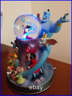 Wonderful World Of Disney Light Up Musical Snow Globe Friend Like Me RARE