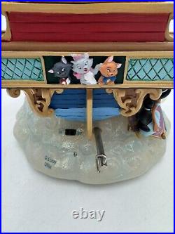 World of Disney Magical Gathering Ship A Whole New World Musical Snow Globe